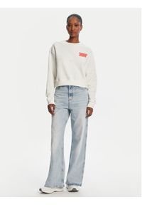 Tommy Jeans Bluza DW0DW21345 Biały Relaxed Fit. Kolor: biały. Materiał: bawełna #4