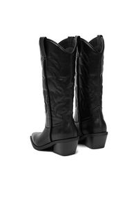 Jenny - JENNY Kowbojki CEO-R25AW01598 Czarny. Kolor: czarny. Materiał: materiał #6