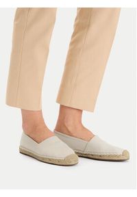 Emporio Armani Espadryle XVSS07 XD396 D417 Écru. Materiał: materiał