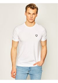 EA7 Emporio Armani T-Shirt 8NPTL7 PJ03Z 1100 Biały Regular Fit. Kolor: biały. Materiał: bawełna