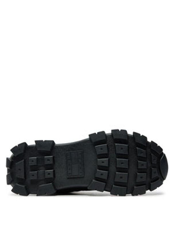 Tommy Jeans Sneakersy EM0EM01489 Czarny. Kolor: czarny. Materiał: zamsz, skóra