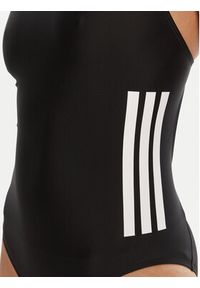 Adidas - adidas Strój kąpielowy 3-Stripes JN8119 Czarny Slim Fit. Kolor: czarny. Materiał: syntetyk