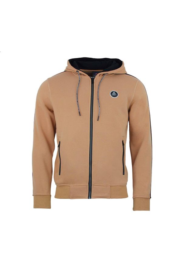 PEAK MOUNTAIN - Bluza Peak Mountain Cyril. Kolor: beżowy, wielokolorowy, brązowy. Sezon: zima. Sport: narciarstwo