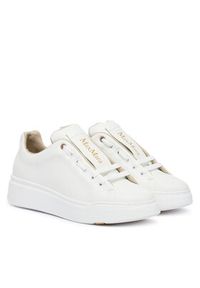 Max Mara Sneakersy Maxiv 2524766132650 Biały. Kolor: biały. Materiał: skóra #6