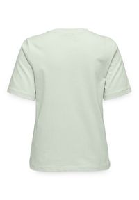 only - ONLY T-Shirt 15270390 Zielony Regular Fit. Kolor: zielony. Materiał: bawełna #5