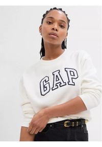 GAP - Gap Bluza 554936-08 Biały Regular Fit. Kolor: biały. Materiał: bawełna #1
