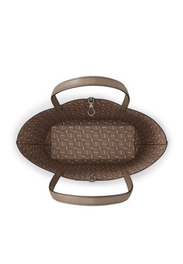 Lauren Ralph Lauren - LAUREN RALPH LAUREN Torebka 431795329072 Brązowy. Kolor: brązowy. Materiał: skórzane