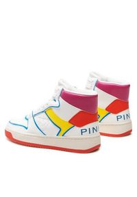 Pinko Sneakersy Adele Sneaker 20231 BLKS1 101225.A0VK Biały. Kolor: biały. Materiał: skóra #5