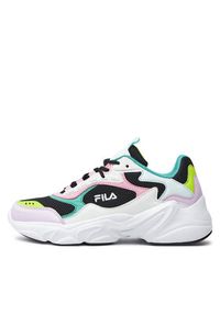 Fila Sneakersy Collene Cb Wmn FFW0046 Kolorowy. Kolor: czarny. Materiał: skóra. Wzór: kolorowy #5