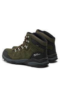 Jack Wolfskin Trekkingi Refugio Texapore Mid M 4049841 Khaki. Kolor: brązowy. Materiał: skóra. Sport: turystyka piesza #4