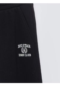 Big-Star - Spodnie dziewczęce dresowe czarne Nomap 906. Okazja: na spacer, na co dzień, na uczelnię. Kolor: czarny. Materiał: dresówka. Wzór: haft. Styl: casual, elegancki, młodzieżowy, klasyczny #2