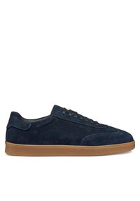 Geox Sneakersy U Regio U45CHC 00022 C4002 Granatowy. Kolor: niebieski. Materiał: zamsz, skóra