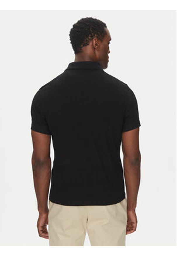 Barbour Polo Original Sports MML0358BK31 Czarny Tailored Fit. Typ kołnierza: polo. Kolor: czarny. Materiał: bawełna