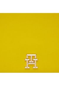 TOMMY HILFIGER - Tommy Hilfiger Torebka Iconic Tommy Camera Bag AW0AW15689 Żółty. Kolor: żółty. Materiał: skórzane #3