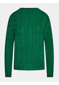 Tatuum Sweter Wenwena T2320.091 Zielony Oversize. Kolor: zielony. Materiał: wiskoza
