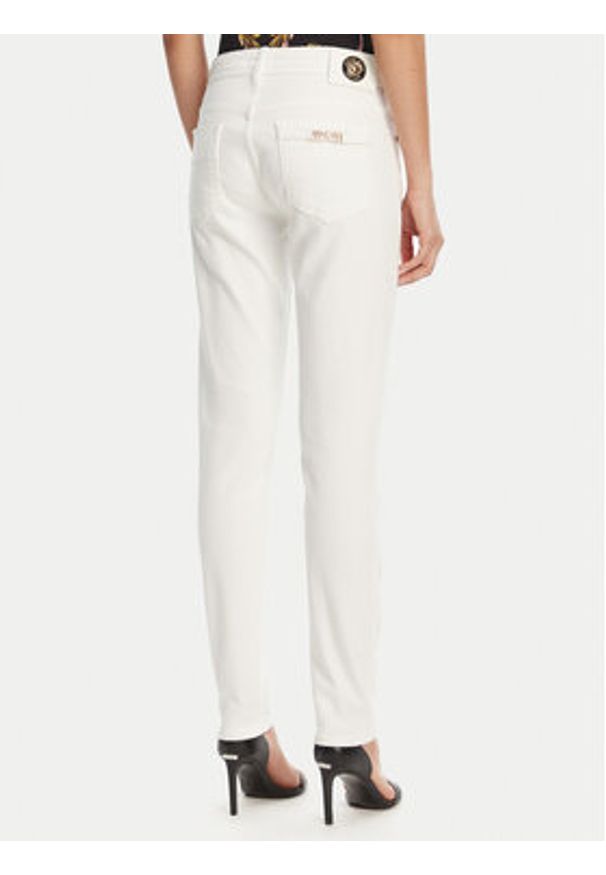 Versace Jeans Couture Jeansy 78HAB5K1 Biały Skinny Fit. Kolor: biały