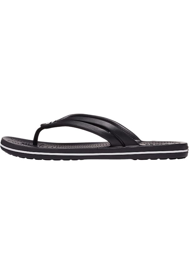 Japonki damskie Crocs Crocband Flip W. Zapięcie: bez zapięcia. Kolor: biały, wielokolorowy, czarny. Materiał: materiał, syntetyk. Sport: turystyka piesza
