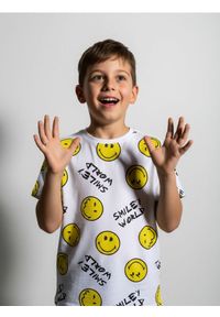 Sinsay - Koszulka SmileyWorld® - biały. Kolor: biały #1