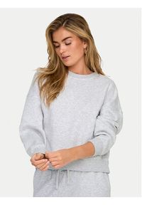 only - ONLY Bluza Best 15338727 Szary Regular Fit. Kolor: szary. Materiał: syntetyk, bawełna #7