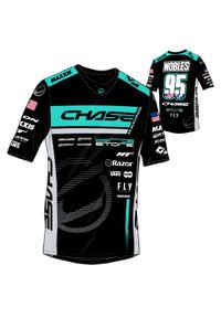 CHASE - Koszulka dla dzieci Chase Team Barry Nobles Replica 2024. Kolor: czarny, niebieski, wielokolorowy. Sport: kolarstwo #1