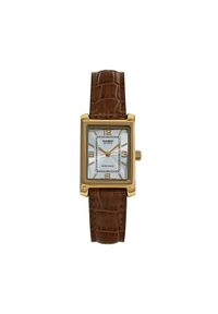 Casio Zegarek Classic LTP-1234PGL-7AEG Brązowy. Kolor: brązowy