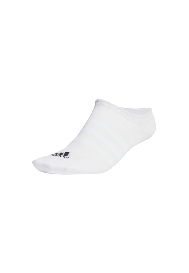 Skarpety Sportowe Unisex Adidas Thin And Light No-Show 3-Pack. Kolor: biały, czarny, wielokolorowy