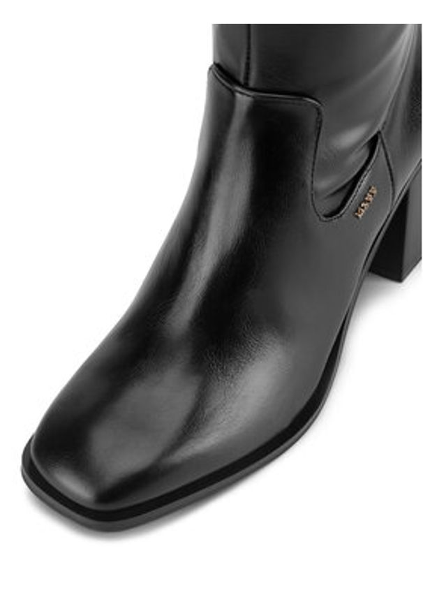 MEXX Kozaki MI001806243W Czarny. Kolor: czarny. Materiał: materiał