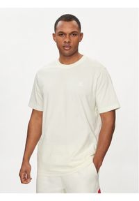 Adidas - adidas T-Shirt Trefoil Essentials IR9694 Beżowy Regular Fit. Kolor: beżowy. Materiał: bawełna #1