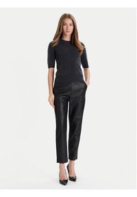 JOOP! Legginsy 58 254P58Patricia 30049668 Czarny Slim Fit. Kolor: czarny. Materiał: skóra #2