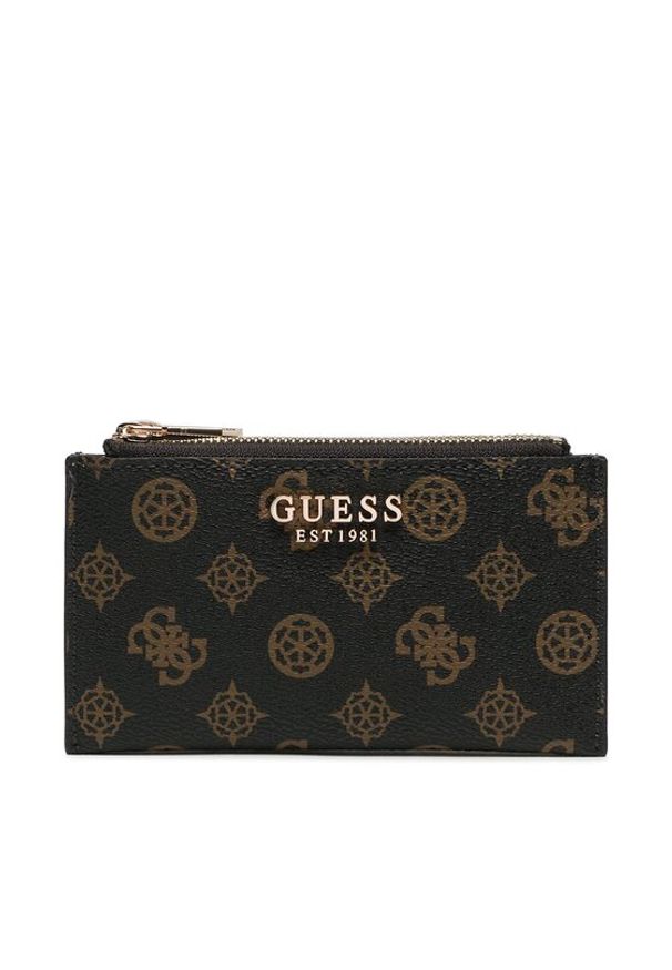 Guess Duży Portfel Damski SWPG85 00360 Brązowy. Kolor: brązowy. Materiał: skóra