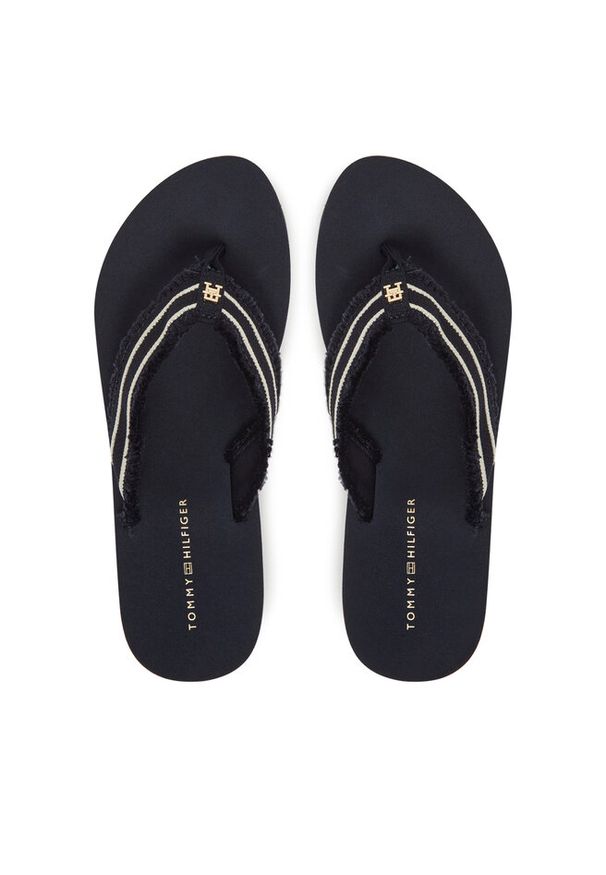 TOMMY HILFIGER - Japonki Tommy Hilfiger. Kolor: niebieski