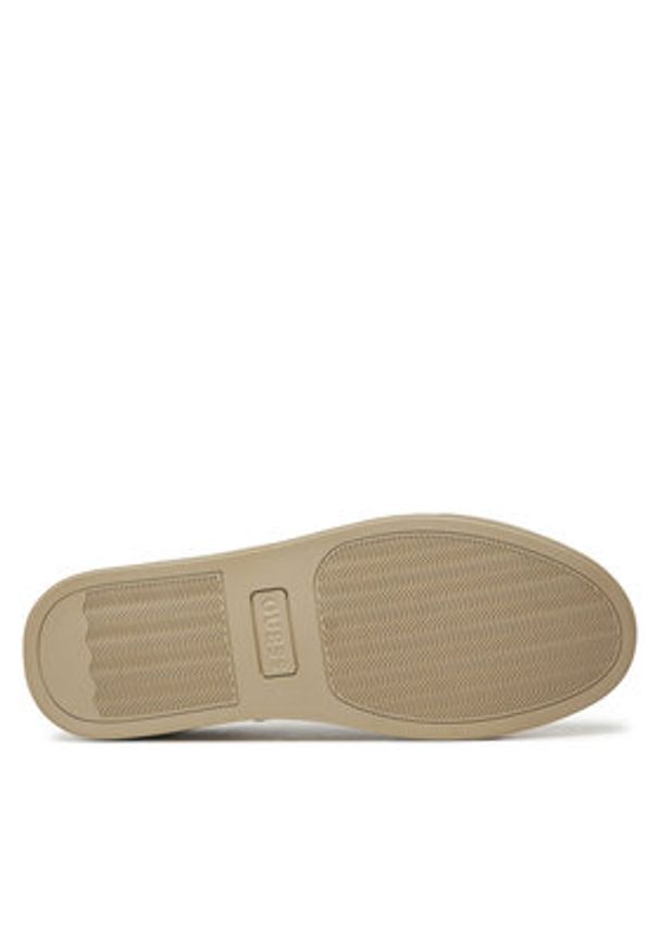 Guess Sneakersy FLPTOD SUE12 Beżowy. Kolor: beżowy. Materiał: zamsz, skóra