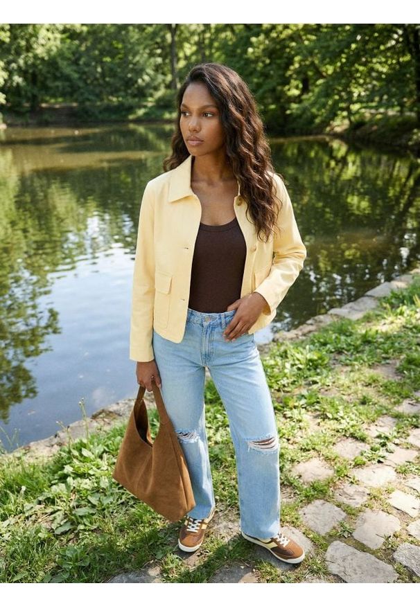 Sinsay - Bawełniane body na ramiączkach - brązowy. Kolor: brązowy. Materiał: bawełna. Długość rękawa: na ramiączkach