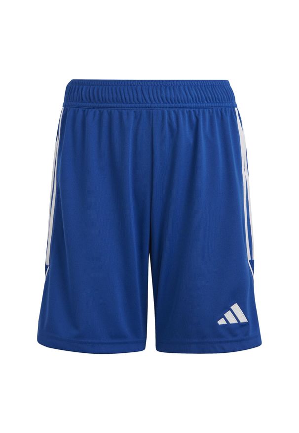 Spodenki piłkarskie dla dzieci Adidas Tiro 23 League. Kolor: niebieski