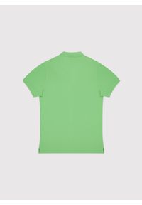 Pako Lorente - PAKO LORENTE – Gładki t-shirt polo w zielonym kolorze. Okazja: na co dzień. Typ kołnierza: polo. Kolor: szary, oliwkowy, zielony. Materiał: bawełna. Wzór: gładki. Styl: casual #5