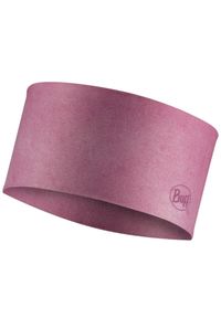 Opaska sportowa na głowę damska Buff CoolNet UV Wide Headband. Kolor: fioletowy. Materiał: poliester, elastan. Sezon: zima. Styl: sportowy #1