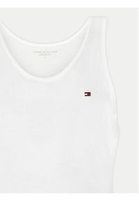 TOMMY HILFIGER - Tommy Hilfiger Komplet 3 tank topów UM0UM03387 Biały Regular Fit. Kolor: biały. Materiał: bawełna #4