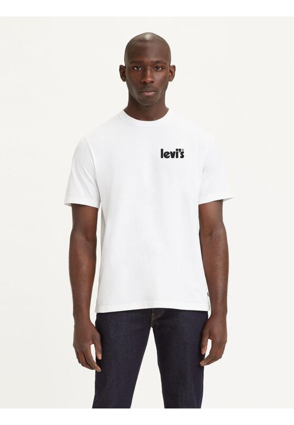 Levi's® T-Shirt 16143-0727 Biały Relaxed Fit. Kolor: biały. Materiał: bawełna