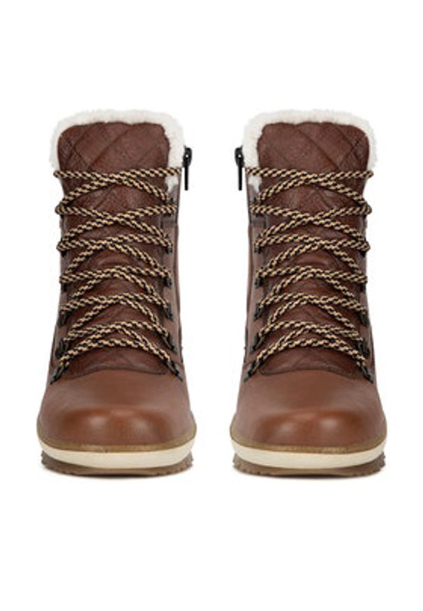 Remonte Trzewiki R8485-24 Brązowy. Kolor: brązowy. Materiał: skóra