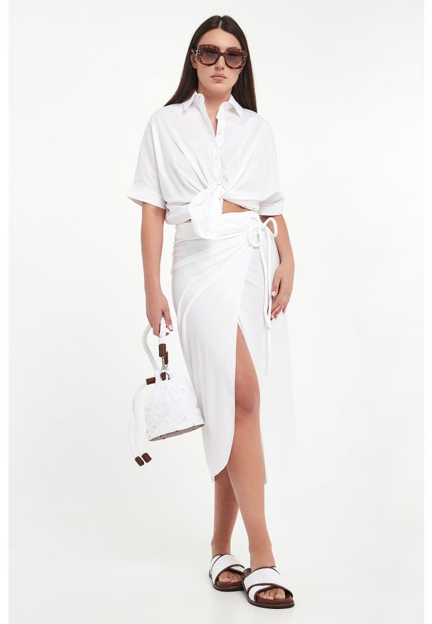 Max Mara Beachwear - Spódnica kopertowa Afoso MAX MARA BEACHWEAR