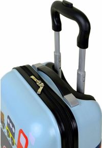 Marko Zestaw Podróżny Pojazdy niebieski. Kolor: niebieski. Materiał: materiał. Wzór: kolorowy, paski. Styl: wakacyjny #3