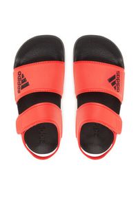 Adidas - adidas Sandały adilette IH3633 Czerwony. Kolor: czerwony #5