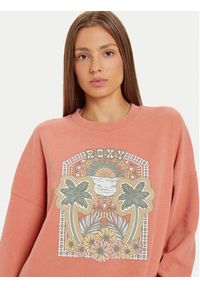 Roxy Bluza East Side ERJKT04191 Różowy Boxy Fit. Kolor: różowy. Materiał: syntetyk
