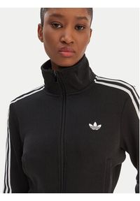 Adidas - adidas Bluza Firebird adicolor JY2613 Czarny Regular Fit. Kolor: czarny. Materiał: syntetyk #4