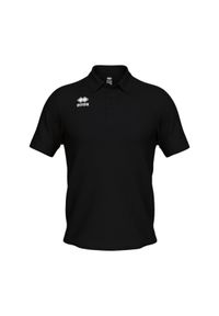 ERREA - Polo Errea Class. Typ kołnierza: polo. Kolor: czarny #1