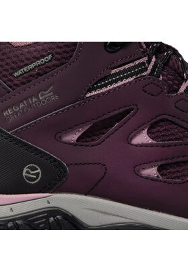 Regatta Trekkingi Lady Holcombe Iep Mid RWF573 Fioletowy. Kolor: fioletowy. Materiał: skóra