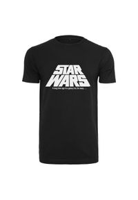 Koszulka Urban Classics Original Logo Star Wars. Kolor: czarny. Wzór: motyw z bajki #1