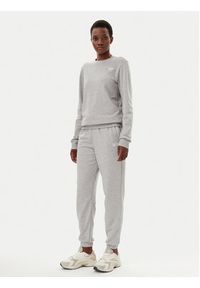 Reebok Bluza 100012556 Szary Regular Fit. Kolor: szary. Materiał: syntetyk #5