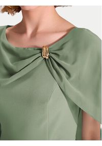 Swing Sukienka wieczorowa 5AK11900 Zielony Regular Fit. Kolor: zielony. Materiał: syntetyk. Styl: wizytowy #4