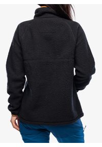 Polar damski Carhartt Relaxed Fit Fleece Pullover. Kolor: czarny. Materiał: polar